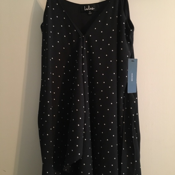 Lulu’s polka dot wrap dress-NWT! - Picture 2 of 2